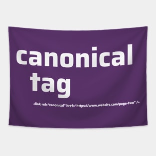 Canonical Tag Tapestry