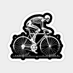 bicycle skeleton anatomy Magnet