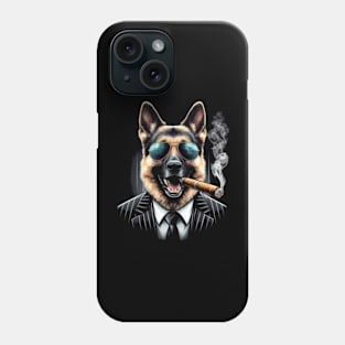 German Shepherd Boss T-Shirt - Canine Command Phone Case