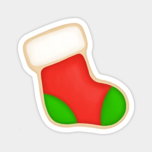 Holiday Stocking Cookie Magnet