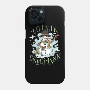 Lüttje Sneeikeerl Little Snowman Phone Case