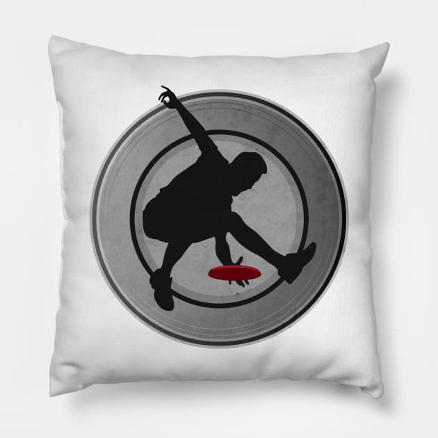 Ultimate Frisbee Catch Pillow by CTShirts
