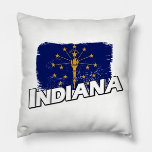 Indiana flag Pillow