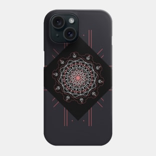 Mandala Cross Phone Case