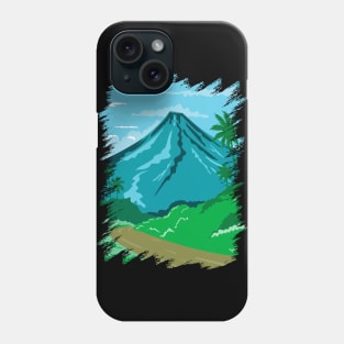 Mayon Volcano Albay Philippines Phone Case