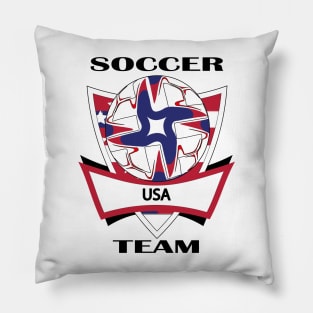 USA Soccer Team Pillow