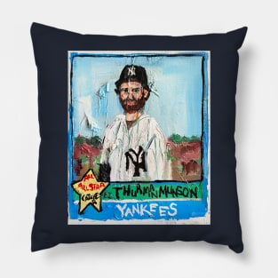 Thurman Munson Pillow