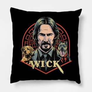 John Wick and dog Pillow