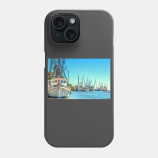 Darien Shrimp Boats Phone Case