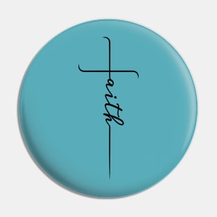 Faith Cross Pin