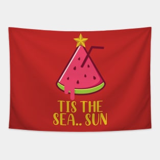 Tis The Sea Sun Tapestry