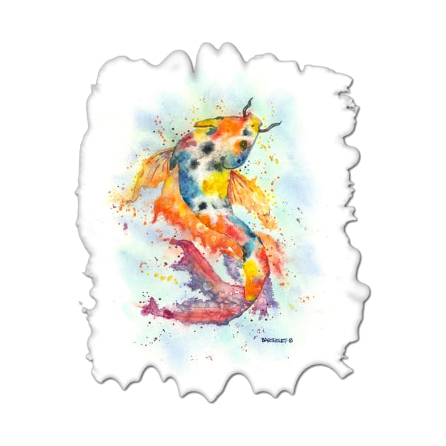 Koi by Dave Bartholet Wildlife Art