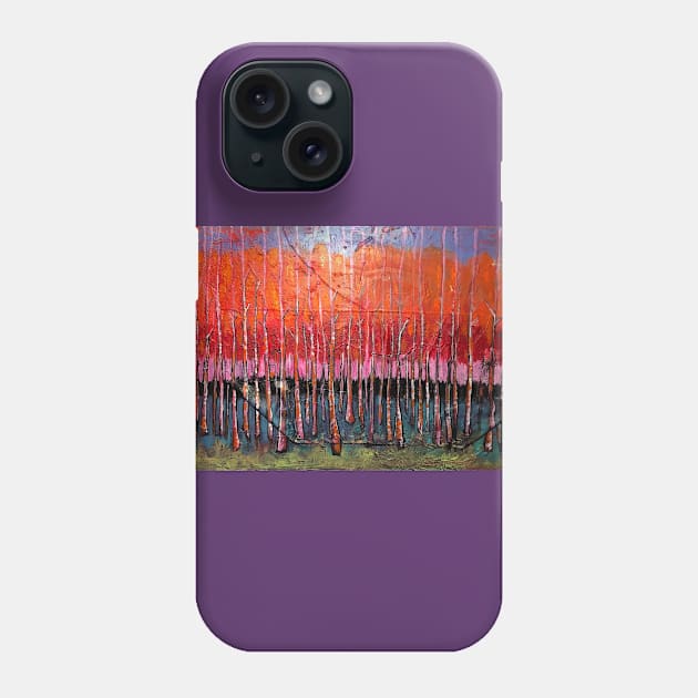 Autumn forrest Phone Case by Raybomusic01