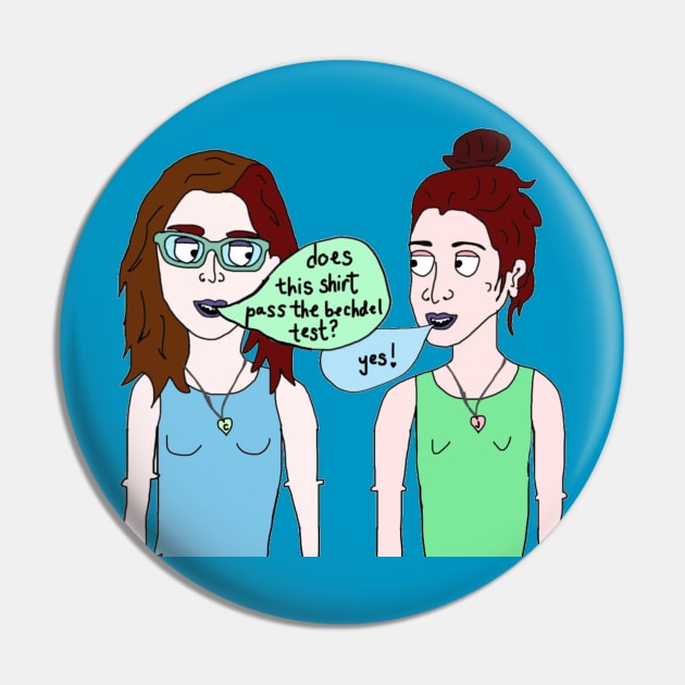 Does this Shirt Pass the Bechdel Test? Pin by The Bechdel Cast