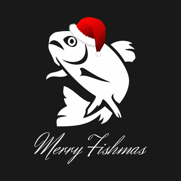 Christmas Fishing - Merry Fishmas by kasperek