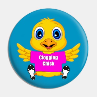 Clog Chick Pin