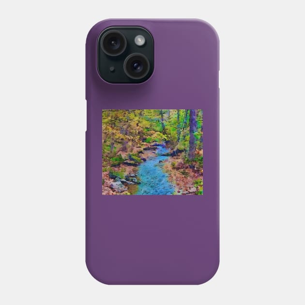 Pretty little mountain stream Phone Case by Dillyzip1202