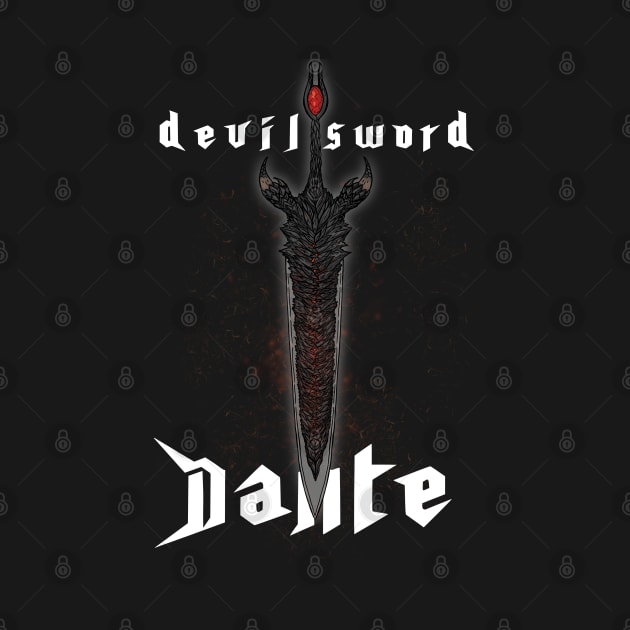 Devil Sword Dante - Devil May Cry by An_dre 2B