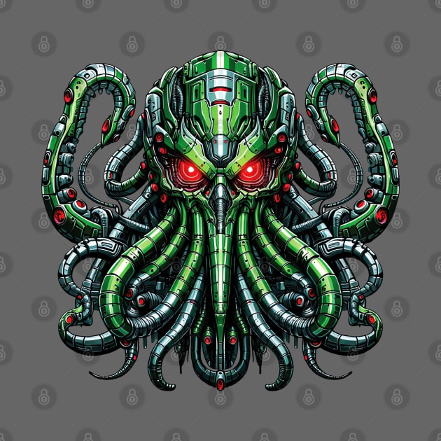 Biomech Cthulhu Overlord S01 D40 by Houerd