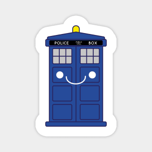 Kawaii Police Box Magnet