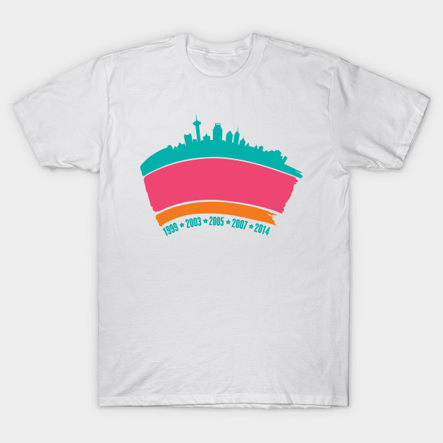 san antonio spurs skyline shirt