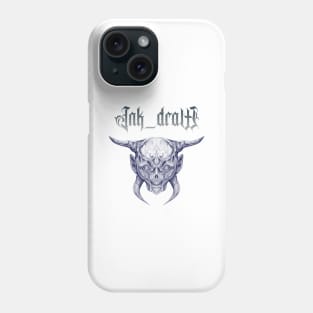 head devil horn Phone Case