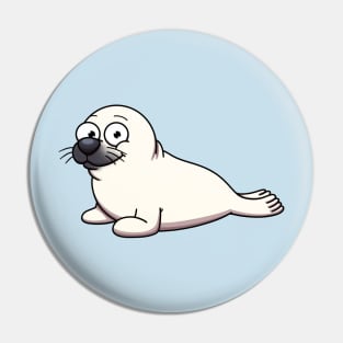 Cute Harp Seal Pin