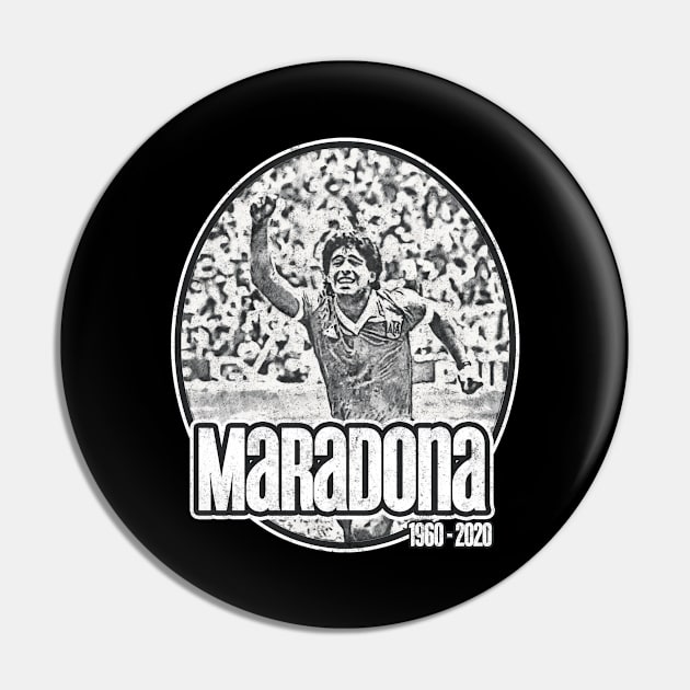 Maradona RIP Pin by karutees