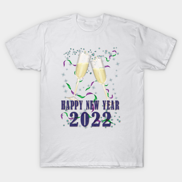 Happy New Year 2022 T Shirt Design