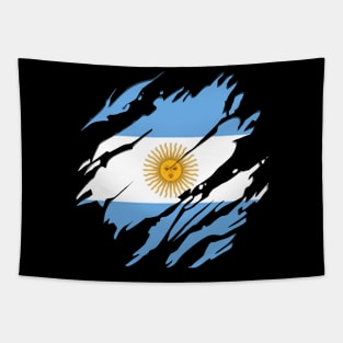 Proud Argentina Flag, Argentina gift heritage, Argentinian girl Boy Friend Tapestry