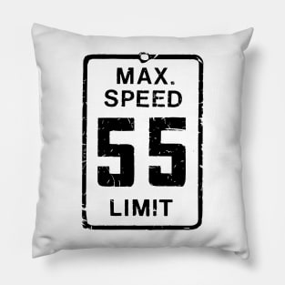 55 Speed Limit Pillow