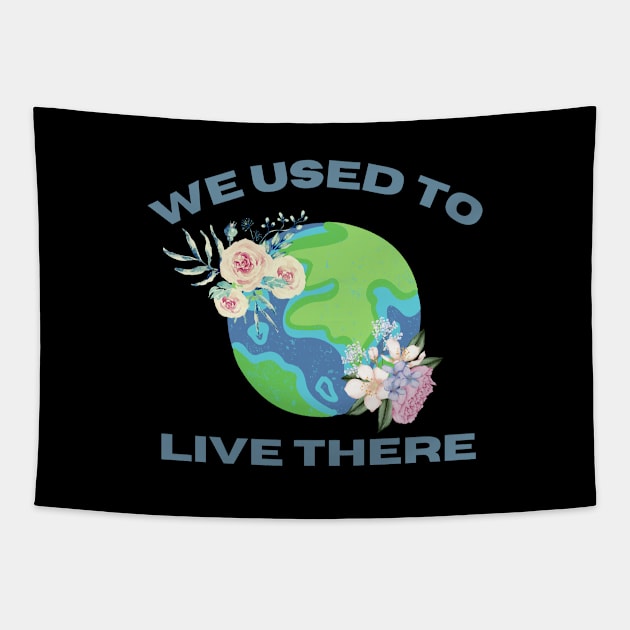 We Used To Live There Tapestry by MhyrArt