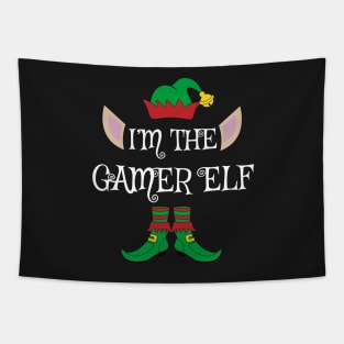 I'm The Gamer Christmas Elf Tapestry