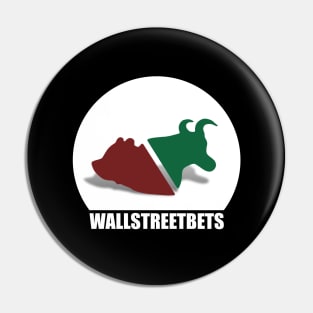 WallStreetBets - Diamond Hands - Reddit WSB Stock Market Pin