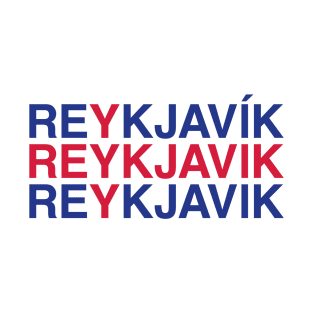 REYKJAVIK Icelandic Flag T-Shirt