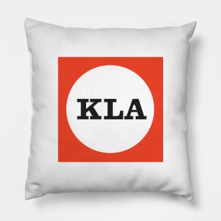 KLA logo from 'Thunderbirds' Pillow