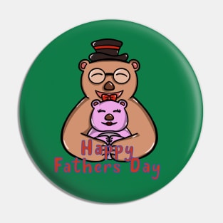 Happy Fathers Day Pin