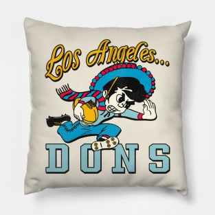 Defunct Los Angeles Dons Football Team Pillow