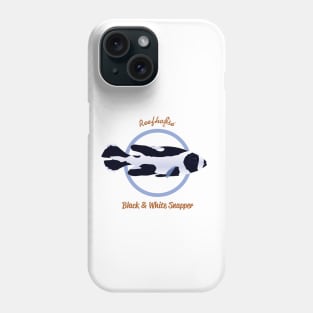 Black and White Snapper Phone Case