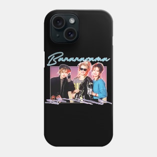 Vintage-Styled 80s Bananarama Design Phone Case