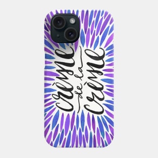 Periwinkle Creme De Le Creme Phone Case