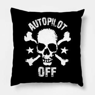 Vintage Autopilot Off band Poster Pillow