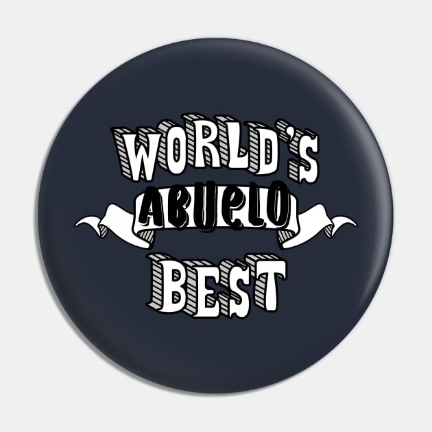 World's Best Abuelo Pin by theMeticulousWhim