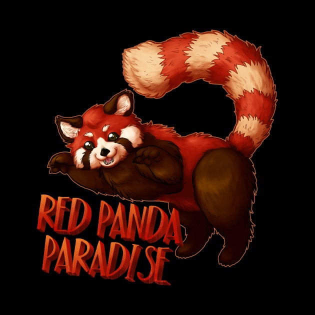 Red Panda Paradise by Scapegoated