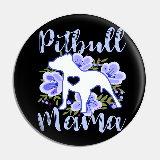 Pitbull mama Pin by PrettyPittieShop
