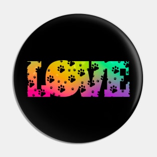 Neon animal love Pin