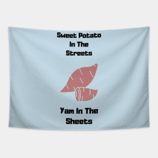 Yam in the sheets Tapestry