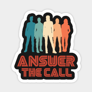 Retro Answer the Call - Motherland Fort Salem Magnet