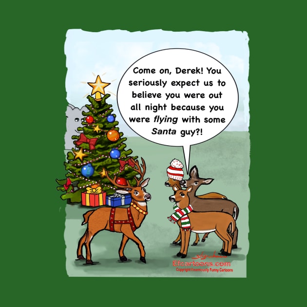 Santa’s Helper by Enormously Funny Cartoons