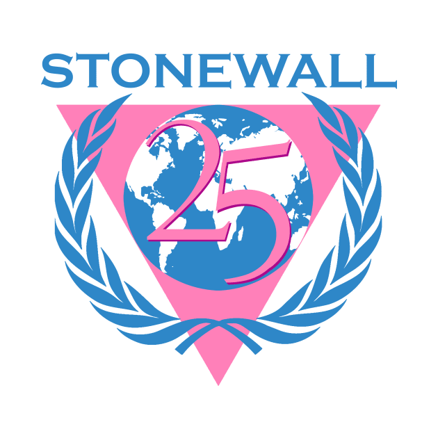 Stonewall 25 Vintage Retro NYC New York Gay LGBT by WearingPride